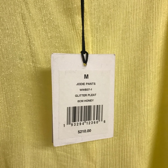 Onia Jodie High Waist Shimmer Cover-Up Pants NWT - Picture 7 of 9